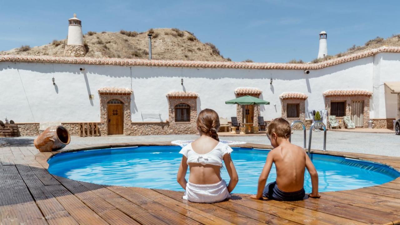 グアディクス Cuevas Cortijo Gachasヴィラ エクステリア 写真